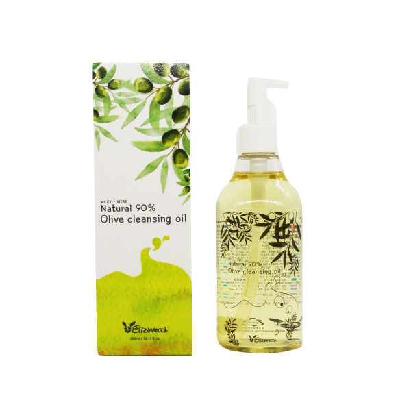 Elizavecca Масло гидрофильное olive 90% natural 90% olive cleansing oil ...