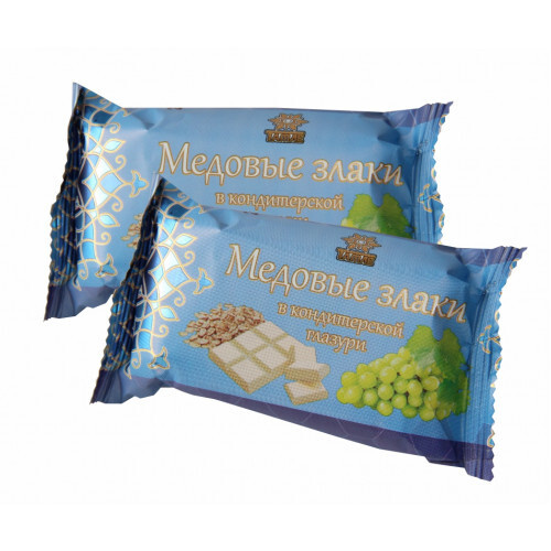 Медовые злаки в белом шоколаде 100 г 5 шт. в упаковке - купить с ...