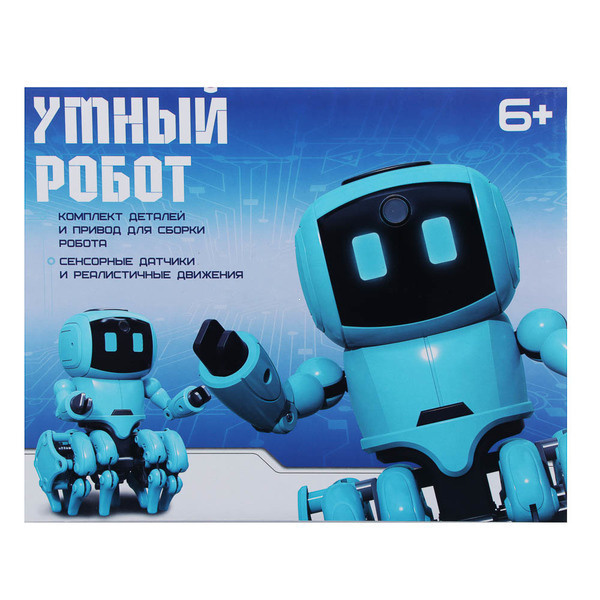Конструктор "Умный робот", движение, свет, звук - купить с доставкой по ...