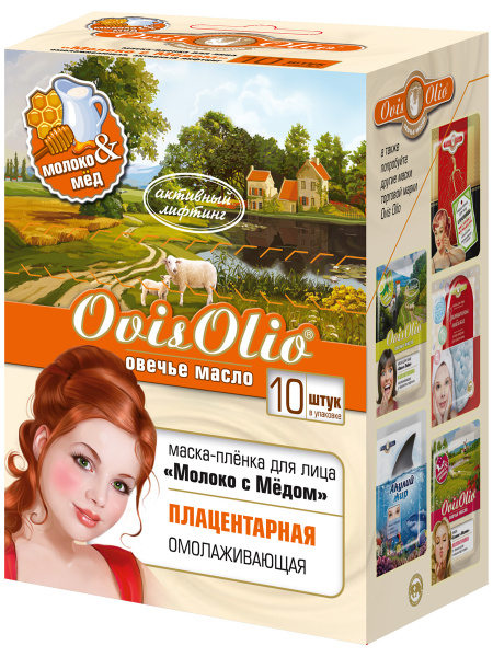 OvisOlio Овечье масло Маска косметическая Восстановление Для зрелой ...