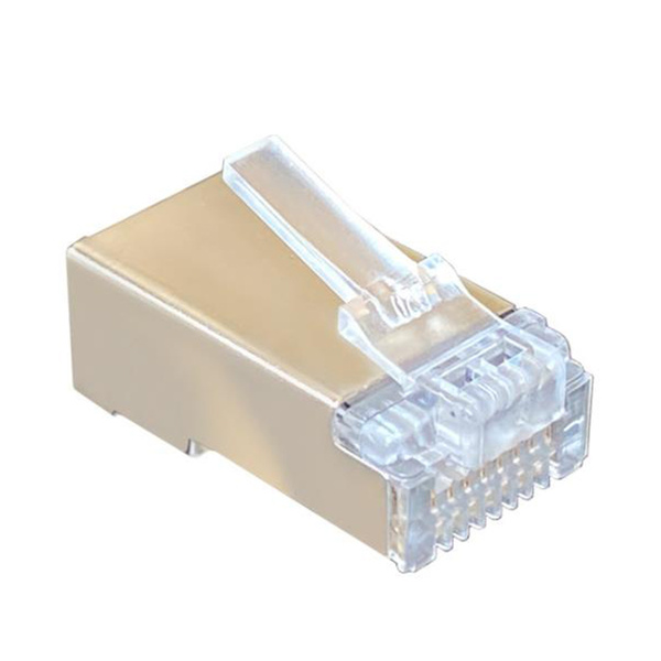 100 шт. RJ45 экранированный разъем Cat6 сетевой разъем Rj45 - купить с ...