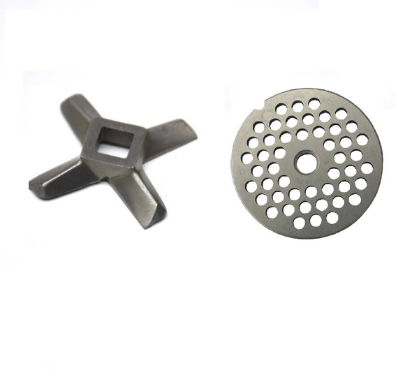 Комплект нож + решетка для мясорубки KAMBROOK KMG 400, KMG 401, AMG 500 ...