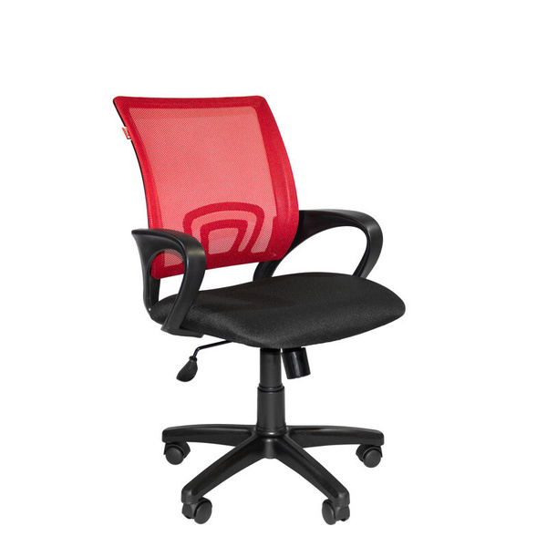 Офисное кресло Easy Chair VT_EChair-304 ткань черн TW11/сетка красн ...