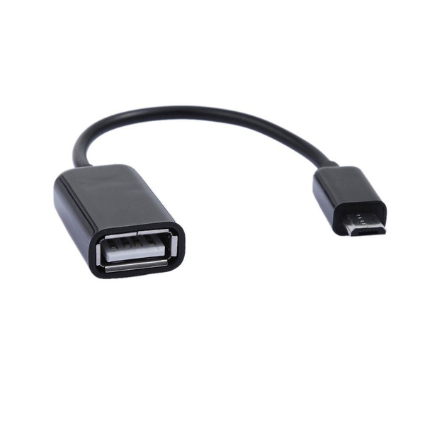 Как подключить переходник флешку к телефону Переходник USB OTG micro USB Samsung (Color Black) - купить с доставкой по выгод