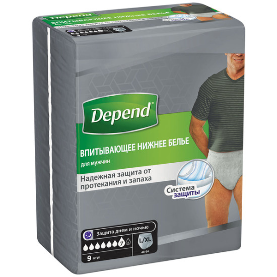 Купить Depend Для Женщин L Xl