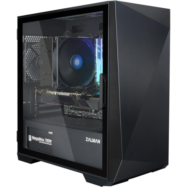 Корпус ATX Miditower Zalman Z1 Iceberg Black - купить с доставкой по ...