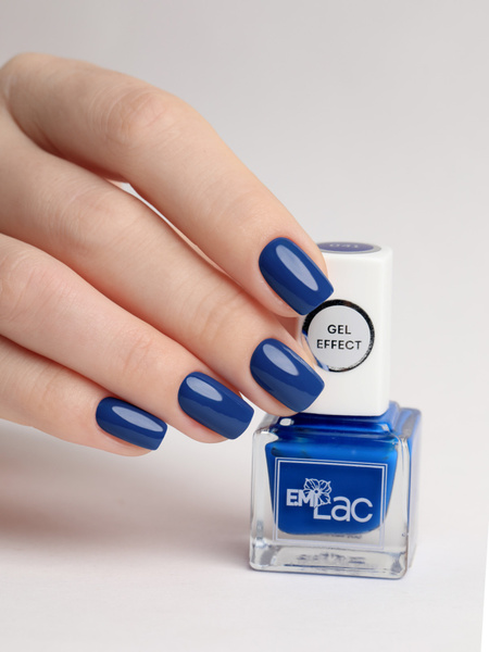 Ультрастойкий лак для ногтей Gel Effect Настоящий синий №041, 9 мл ...