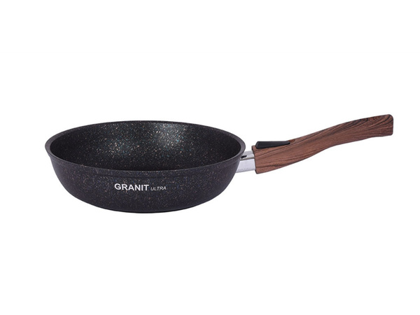 Сковорода Kukmara "Granit ultra blue" Granit Ultra съемная ручка, 24 см ...