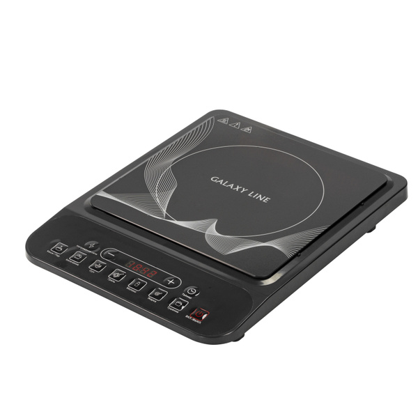 Плитка индукционная / GALAXY LINE GL3060 / чёрный / 2000 Вт - купить с ...