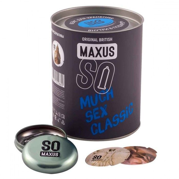 Классические презервативы в кейсе MAXUS So Much Sex - 100 шт. - купить ...