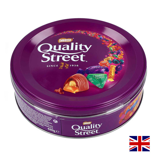 Quality Street / NESTLE / Британские конфеты Кволити в жестяной банке ...