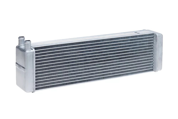 Радиатор отопителя алюминиевый УАЗ 452, Хантер (прямые патрубки d-20 ...