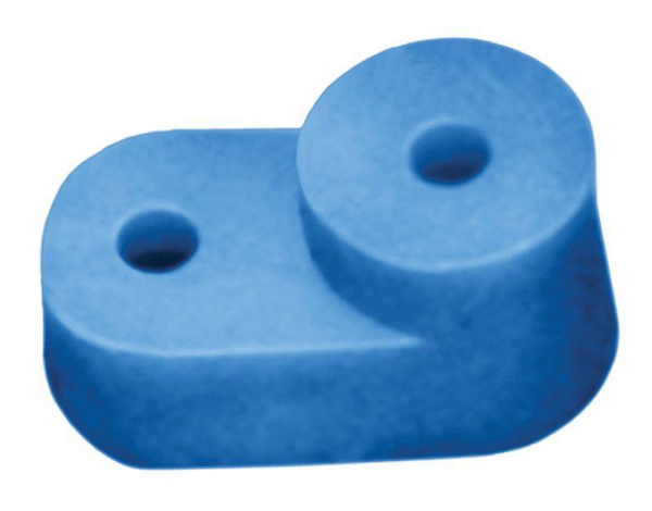 Изолятор угловой для нулевой шины син. IEK YIS32 - купить по выгодной ...