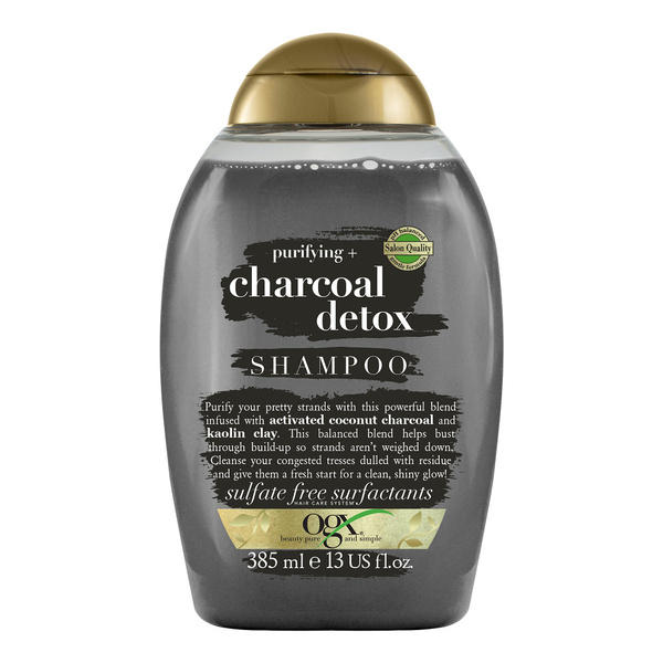 OGX Detox Шампунь с кокосовым углем и каолином, 385 мл купить на OZON ...