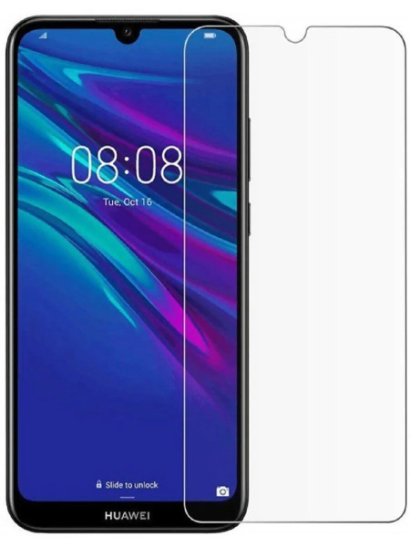 Защитное прозрачное стекло без рамки для Huawei Y6 (2019) / Honor 8A ...