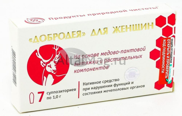 Добродея свечи для интимной гигиены для женщин №7 - купить с доставкой ...
