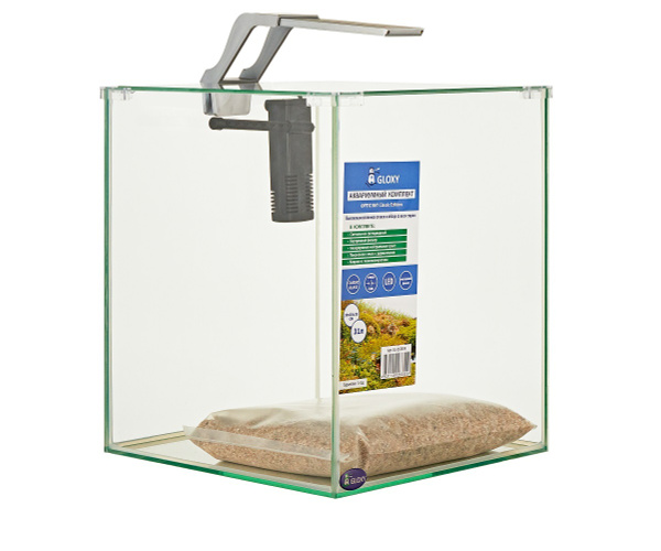 Аквариум GLOXY Optic Set Classic Edition 31 литр с оборудованием ...