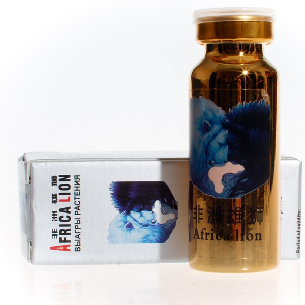 Africa Lion, Африканский Лев, 10 таб., средство для повышения потенции ...