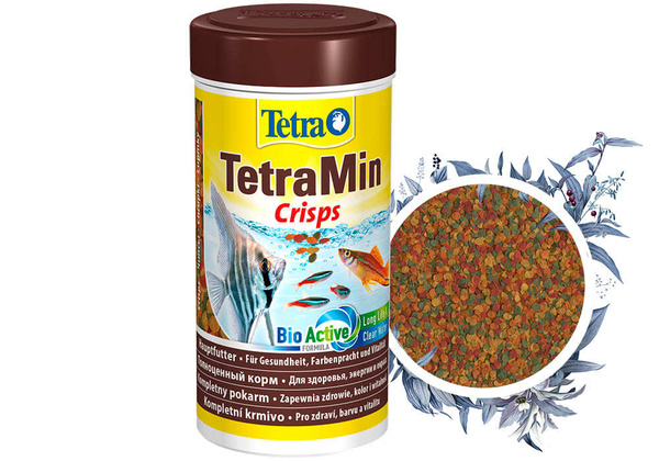 Корм для рыб TetraMin Crisps 250мл чипсы - купить с доставкой по ...