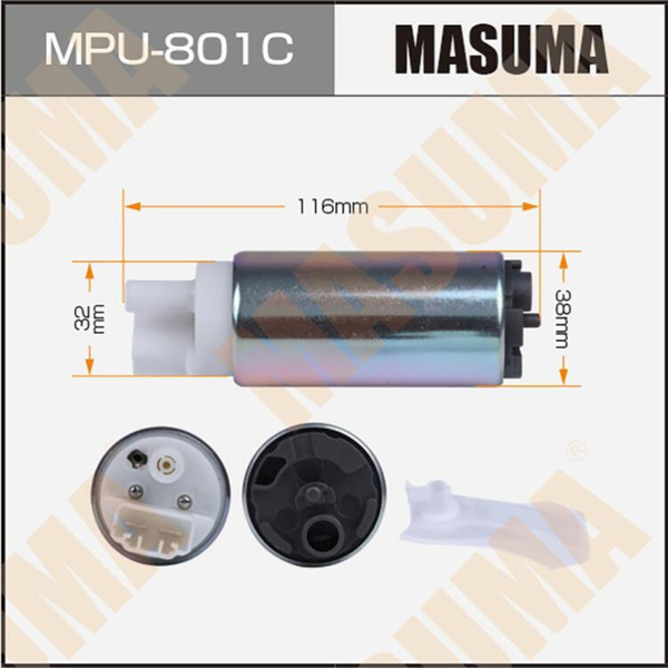 Бензонасос MASUMA- PAJERO- XV / V83W- G33- сетка MPU-001- графитовый ...