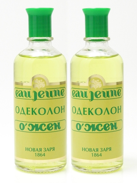 Новая Заря Одеколон Набор Ожен (Eau Jeune) 2 шт 100 мл купить на OZON ...