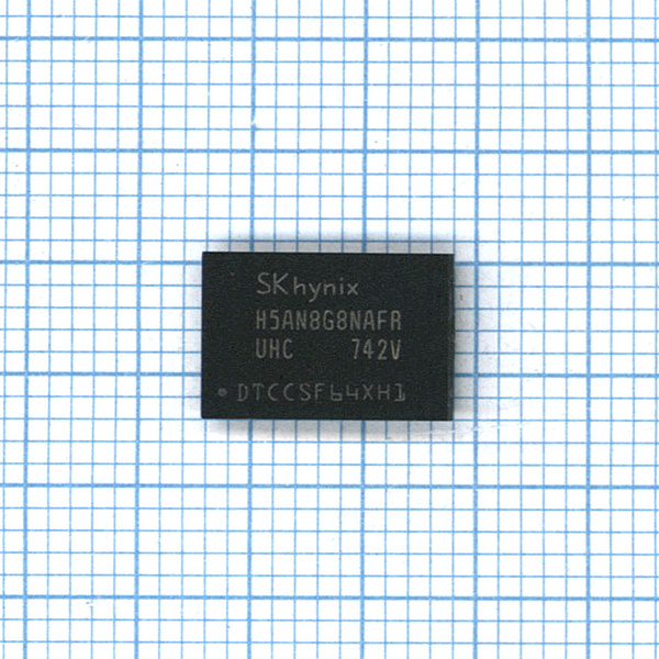 Микросхема памяти RageX H5AN8G8NAFR UHC, DDR 4 DRAM, 8 Гб, с разбора ...