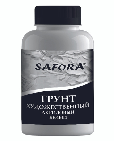 Грунт акриловый SAFORA белый универсальный, грунт для дерева, мебели ...