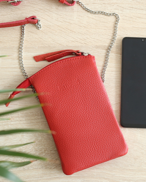 Сумка женская для смартфона на плечо/натуральная кожа/AKTORRIS/Сумка ...