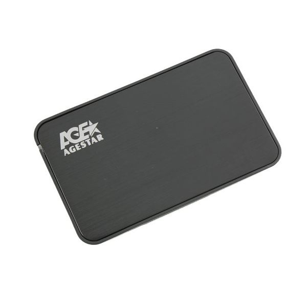 Корпус 2.5 AgeStar 3UB2A8-6G SATA, USB3.0 Black - купить с доставкой по ...