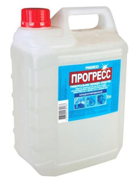 Универсальное моющее средство Прогресс 5 л канистра купить на OZON по ...