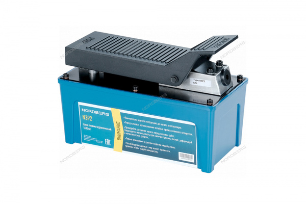 Пневмогидравлический насос (помпа) для стапеля, пресса и т.д. 1600 мл ...