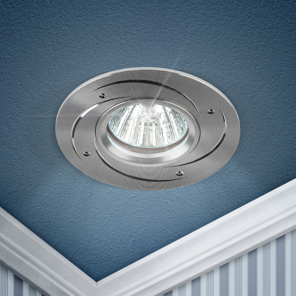 Светильник потолочный встраиваемый точечный ЭРА KL43 SL /1 декоративный ...