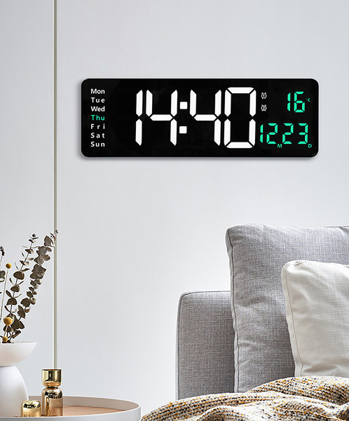 Светодиодные настенные электронные часы/LED Wall Screen Electronic ...