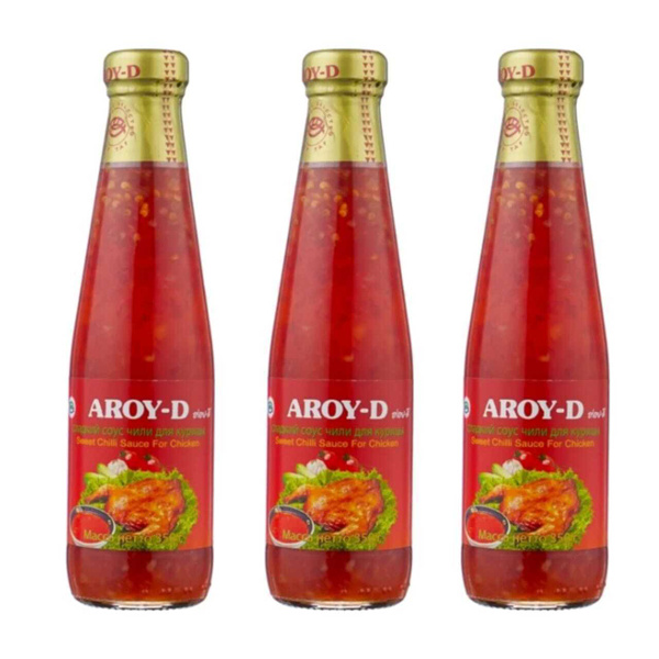 Соус Aroy-D Sweet chilli for chicken, 350 г, 3 шт купить на OZON по ...