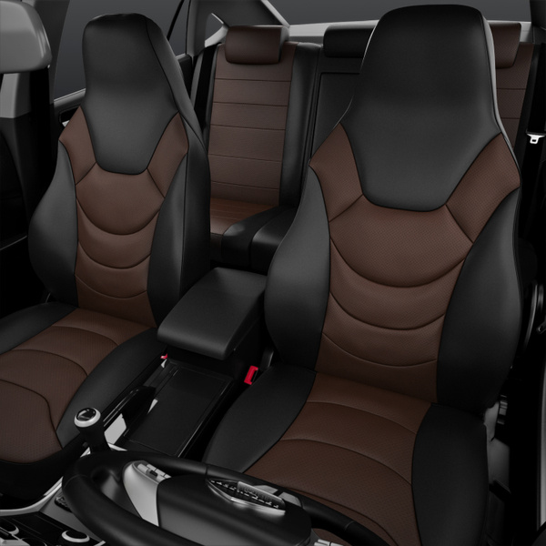 Универсальные чехлы RECARO для KIA Ceed 3 (Киа Сид 3) с 2018-н.в. седан ...