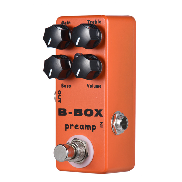 MOSKYAudio B-Box Предусилитель электрогитары Overdrive Педаль эффектов ...