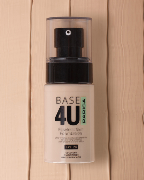 Parisa Cosmetics Тональный крем "Base 4U" № 23 Средне-бежевый - купить ...