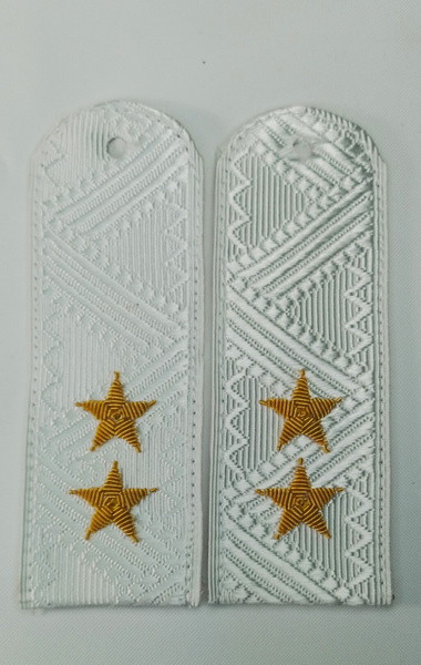 Характеристики Погоны МВД, генерал лейтенант ,белые ,звезды вышитые ...