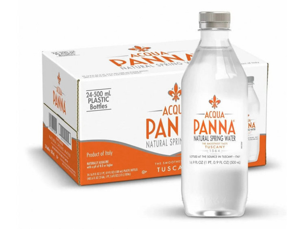 Acqua Panna Вода Питьевая 500мл. 24шт - купить с доставкой по выгодным ...