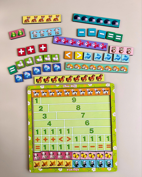 Изучаем счет, математическая занимательная игра "Математическая ...
