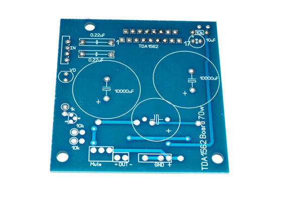 Печатная плата для сборки Усилитель TDA1562 70Вт PCB amplifier, 2 шт ...