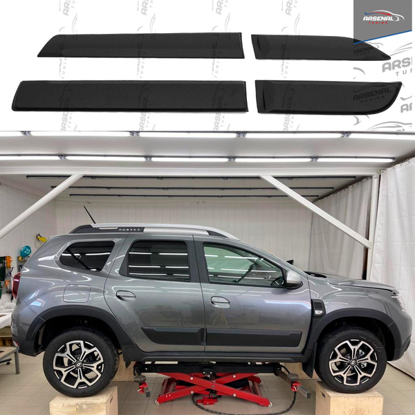 Молдинги (Накладки) на двери широкие для автомобиля Renault Duster 2 ...