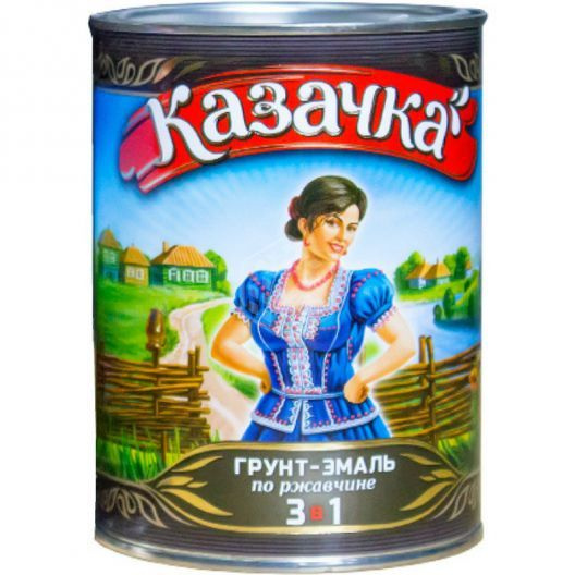 Грунт-эмаль Казачка 427009, Матовое покрытие - купить в интернет ...
