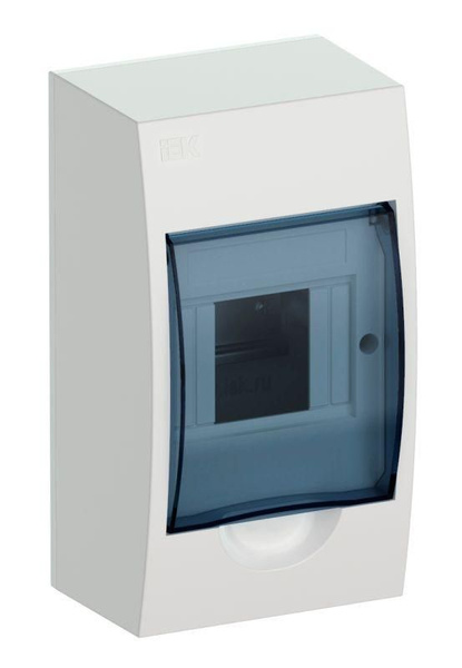 Корпус ЩРН-П-4 Krepta 3 IP41 навесной пластик. бел. IEK MKP12-N-04-40 ...