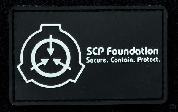 Нашивка, патч "SCP Foundation" ПВХ тактическая с липучкой. - купить с ...