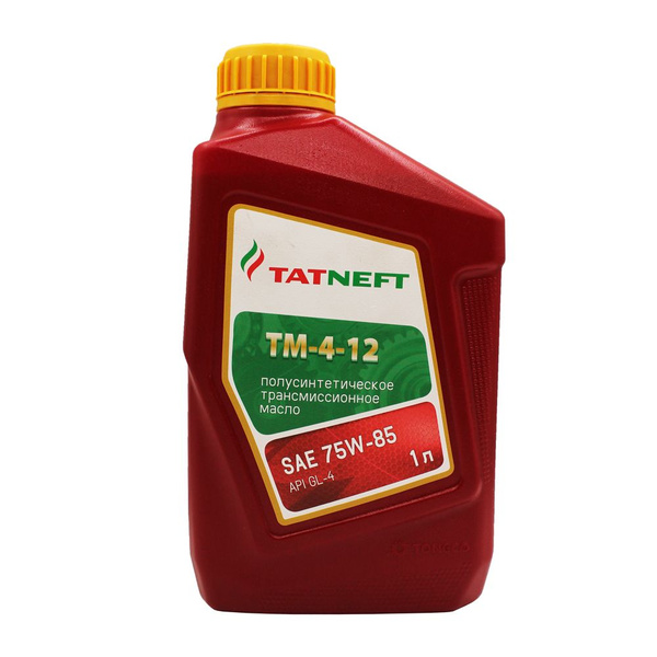 Масло Татнефть трансмиссионное ТМ-4-12 SAE 75W85 GL-4 1 л. - купить по ...