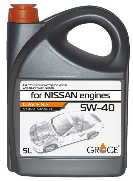 Масло моторное GRACE 5W-40 Синтетическое - купить в интернет-магазине ...