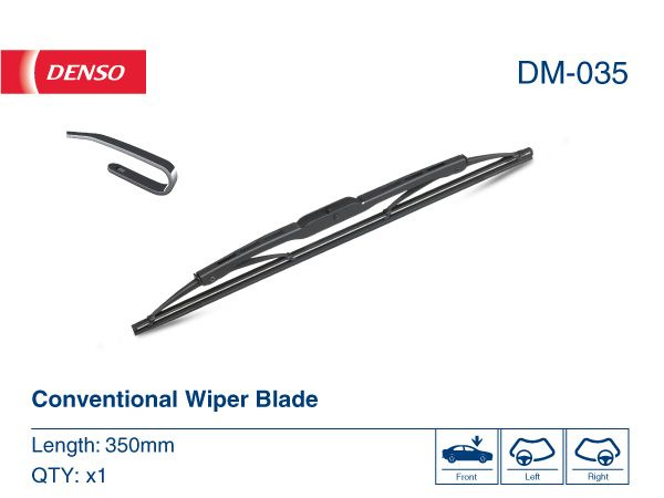 Щетка стеклоочистителя каркасная DENSO DM-035 - купить по выгодной цене ...