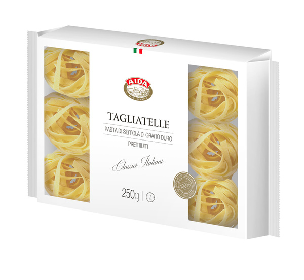 Макароны Aida Tagliatelle, Гнезда Тальятелле, 250 г - купить с ...
