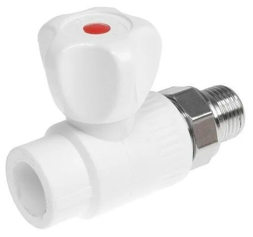 Кран шаровой для радиатора прямой TIM - 20 x 1/2" (Пайка/НР, для ...